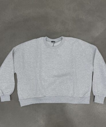 FELPA CROPPED GIROCOLLO 4483