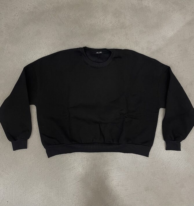 FELPA CROPPED GIROCOLLO 4483